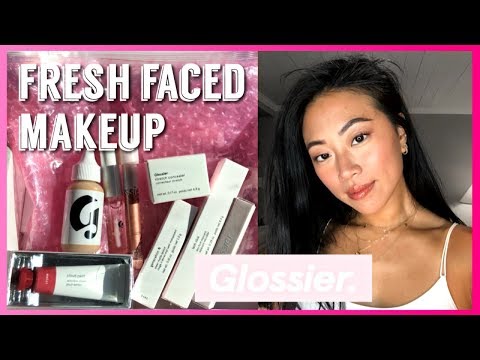 FULL FACE OF GLOSSIER MAKEUP | Is it Worth It? Video