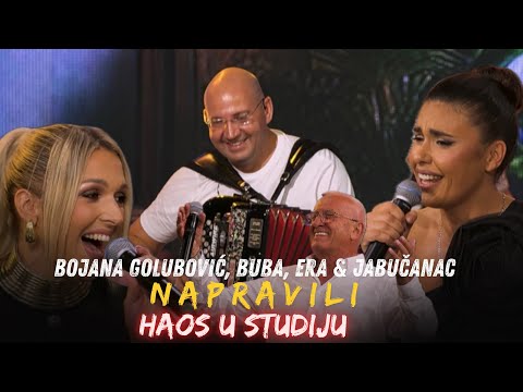 GARA MIX - Bojana Golubović, Buba, Era i Jabučanac napravili HAOS u studiju!