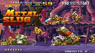 Metal Slug X - Classic Arcade Run 'N Gun Shooter (SNK 1999)