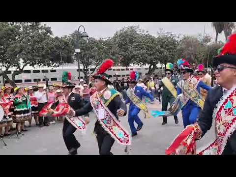 Banda Unión Musical de Quipan Canta lima.. Danza los Capitanes de Huaraz