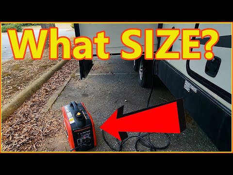What size generator do I need for my RV Travel Trailer | Harbor Freight Predator generator
