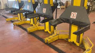 Pengangkat mobil 4 kolom Arje 7500 | Gambar 4 - Machineryline