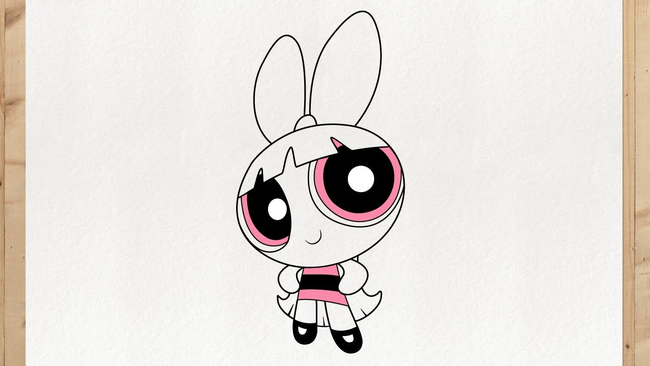 COMO DESENHAR A FLORZINHA DAS MENINAS SUPER PODEROSAS