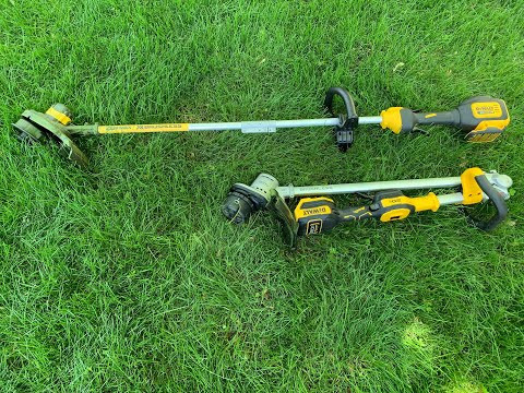 DeWalt 20V Max XR String Trimmer Comparison - Old vs New