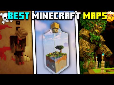 😍 Top 5 Best Maps for Minecraft pocket edition | Top 5 Maps for MCPE [1.19+]