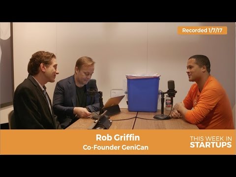 Filmed at CES 2017! GeniCan Rob Griffin leverages Amazon Dash ...
