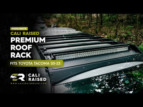 2005-Current Toyota Tacoma Overland Roof Rack - Premium & Economy Lighting Options Product Highlight