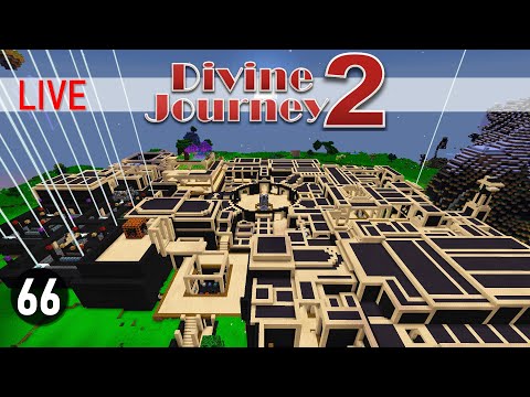 Divine Journey 2: Ep66 - Unlocking RFTools?! LIVE