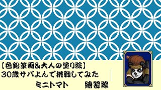 【大人の塗り絵】30歳サバ読んで挑戦してみた7