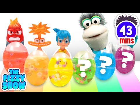 Fizzy's Back to School Fun With Inside Out 2 Slime, Dino Lunch Box & Miniature Pet Vet Play-Doh Set