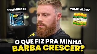 O Passo a Passo pra Deixar minha BARBA CRESCER | TUDO o que Eu Fiz pra ela Ficar nesse Estilo