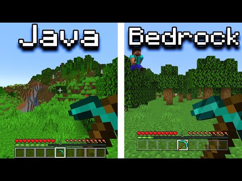 Java vs Bedrock