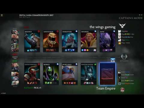 DAC 2017 | Group Stage Day 3 | Wings vs Team Empire Game 1