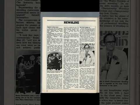 Wrestling 83 Magazine Winter 1983 #wwe #wwf #wrestling #hulkhogan #romanreigns #johncena #ricflair