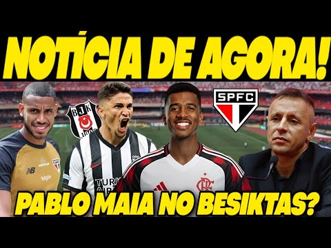EXPLODIU AGORA! NOTÍCIA DA NOITE! BESIKTAS SE MEXE NO MERCADO E TOMA DECISÃO POR CRIA DO SÃO PAULO