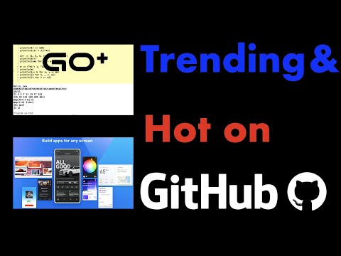 Trending & Hot on GitHub This Week with Stephen McDaniel - Go+, Cube.js and Flutter