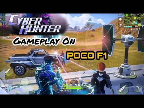CYBER HUNTER GamePlay On POCO F1 #POCOF1GAMING #CYBERhunter