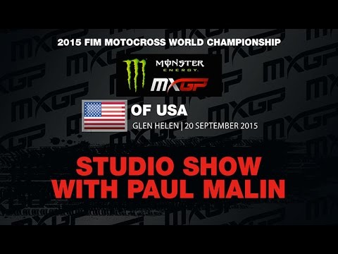 Monster Energy MXGP of the USA Studio Show with Marvin Musquin, Dean Ferris and Roger De Coster