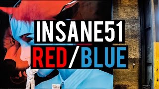 INSANE51 - Red and Blue