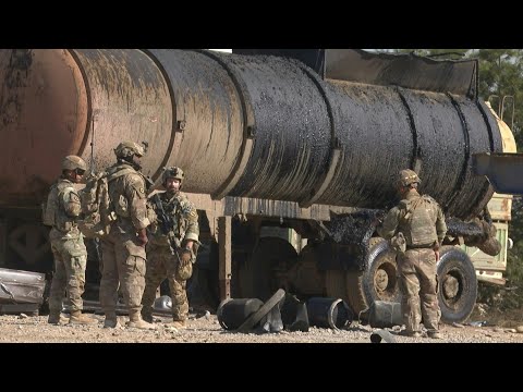 Video Thumbnail: US forces inspect damaged oil facilities after Turkish strikes on northeastern Syria | AFP