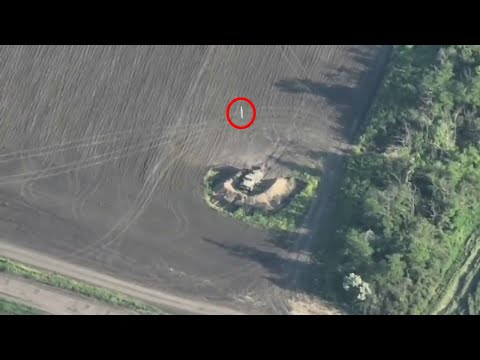 GMLRS Alternative Warhead Air Burst Over Russian Grad BM-21