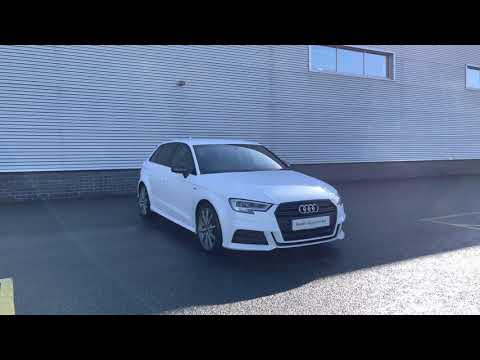 2017 Approved Used Audi A3 Sportback Black Edition 2.0 TDI 150 PS 6-speed | Stoke Audi