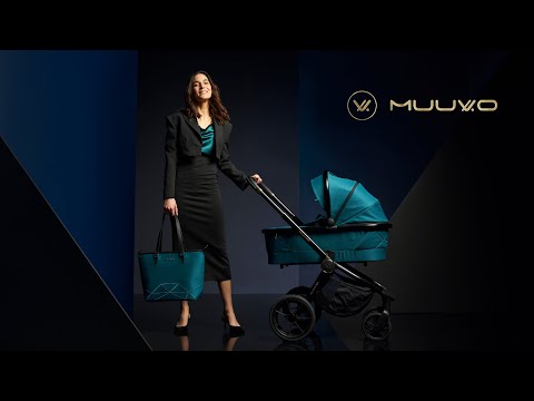Muuvo Quick SE 2 wózek 2w1 Głęboko-Spacerowy - Paradise Gold