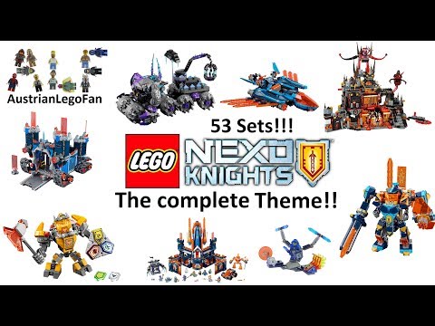 Lego Nexo Knights - Compilation of all Sets - The complete Theme