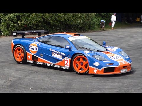 ROAD LEGAL Mclaren F1 GTR in Action @ Goodwood Festival of Speed!