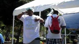 Beezly Macaphee ft. Caliblack @ The SEEN Festival 2011  -   Peoples Park  Berkeley, CA