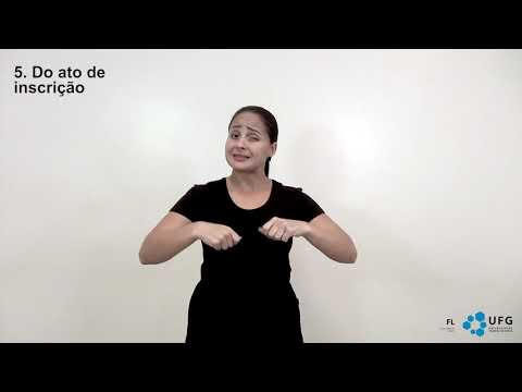 EDITAL No 02/2020 PPGLL FL UFG - Em Libras / Tópicos 4 e 5