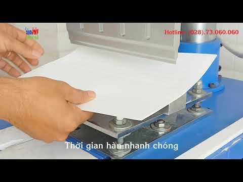 Hàn nhựa tấm PP bằng máy hàn siêu âm VietSonic