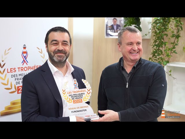 TM2F 2025 Réseau de Bronze de plus de 100 franchisés « Meilleure Franchise de France » EUROMASTER
