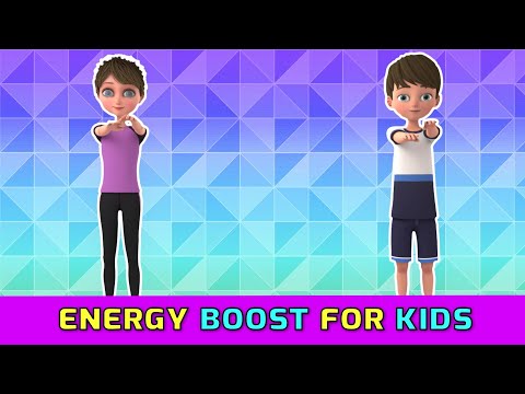 25-MINUTE WORKOUT FOR KIDS TO BOOST ENERGY| Kids Exercise