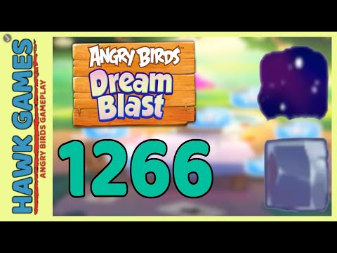 Angry Birds Dream Blast Level 1266 - Walkthrough, No Boosters