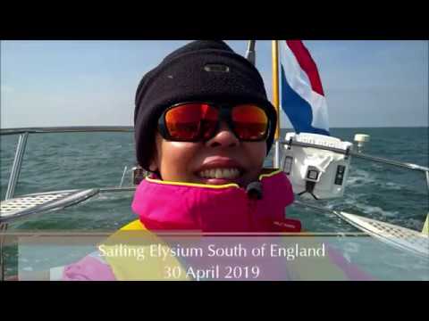 Classic Sailing Yacht Elysium -Sailing Home across the North Sea - Day 2 - April 2019