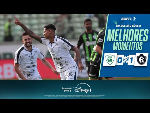 Com gol de MARRONY, REMO VENCE o AMÉRICA-MG na SÉRIE B | Melhores Momentos