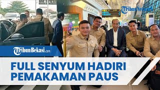 Full Senyum Jokowi Semangat Berangkat ke Vatikan Hadiri Pemakaman Paus Fransiskus