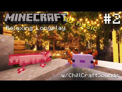 Escape reality in lush cave house - Minecraft longplay #2