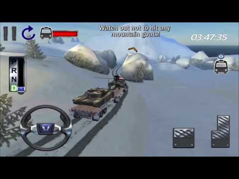 Transport Truck Up Hill Climb Video