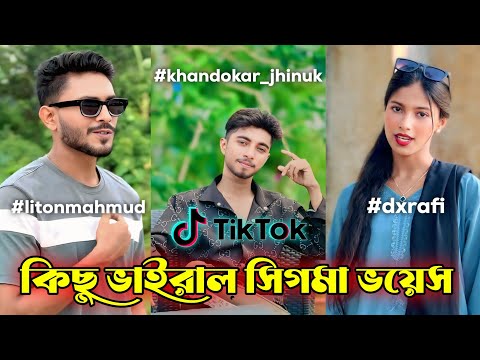 Bangla Sigma Voice Tik tok video (পর্ব-১) Bangla Tik tok 💀 Sigma Caption _ #tiktok #viral #trending