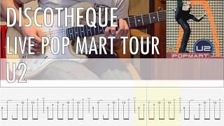 Discotheque Live Pop Mart Tour U2 Cover o Guitar Tab o Tutorial
