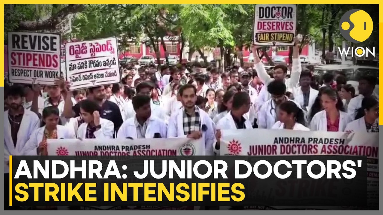 Andhra Health Crisis Deepens As Junior Doctors Boycott Emergency Services | WION