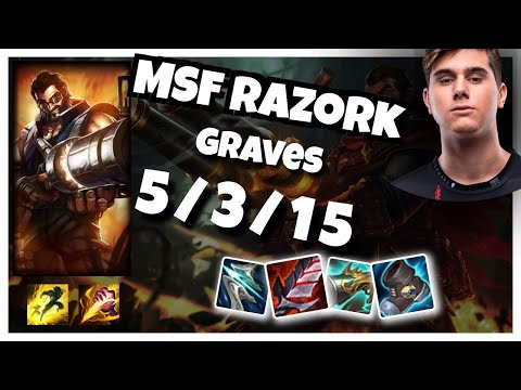 Graves vs Taliyah MSF Razork JUNGLE (5/3/15) - v10.25