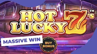 Hot Lucky 7's Massive Win $12.50 Bets Bonus Buy - Wild Fortune Casino Slots Machine