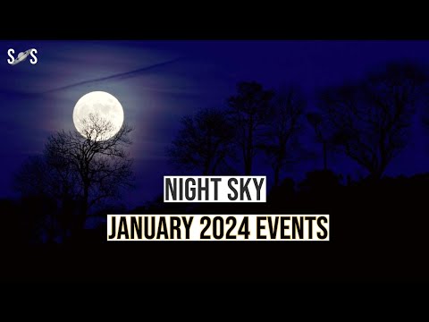 Night Sky January 2024 Events | Secrets Of Space