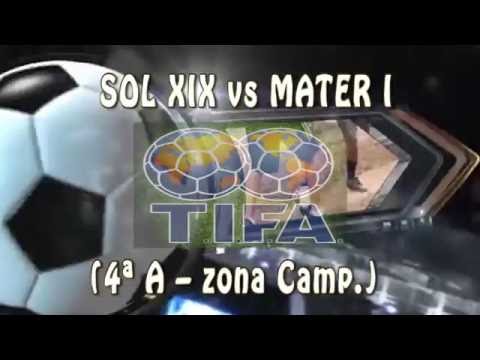5 SOL XIX vs MATER I 4 - 4ª A – zona Camp - 02-10-2016