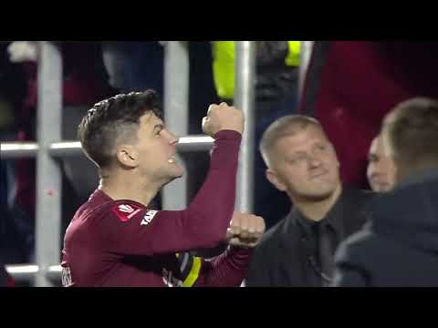 REZUMAT |  Rapid – CFR Cluj 2-1 | Etapa 16, SuperLiga, 2022 – 2023