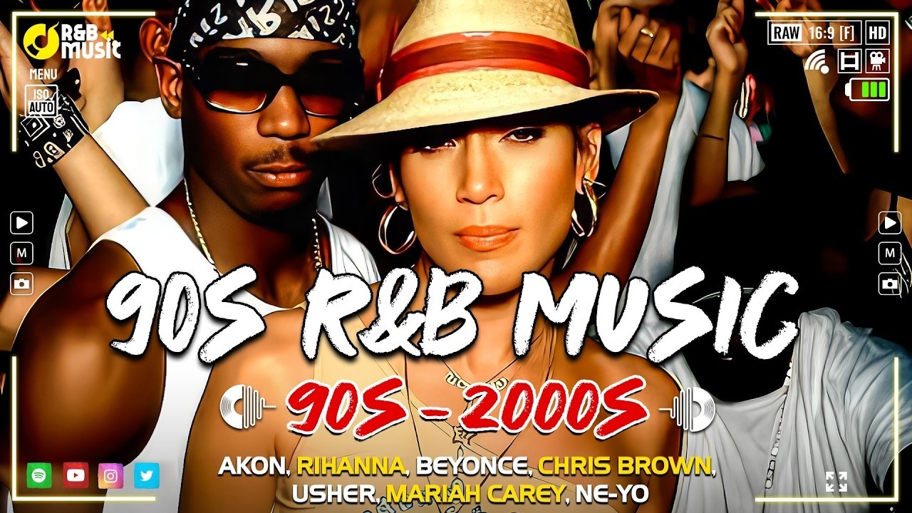 Nostalgia ~ Throwback R&B Classics 90s 2000s - Akon, Usher, Beyonce,Mariah Carey,Chris Brown,Rihanna