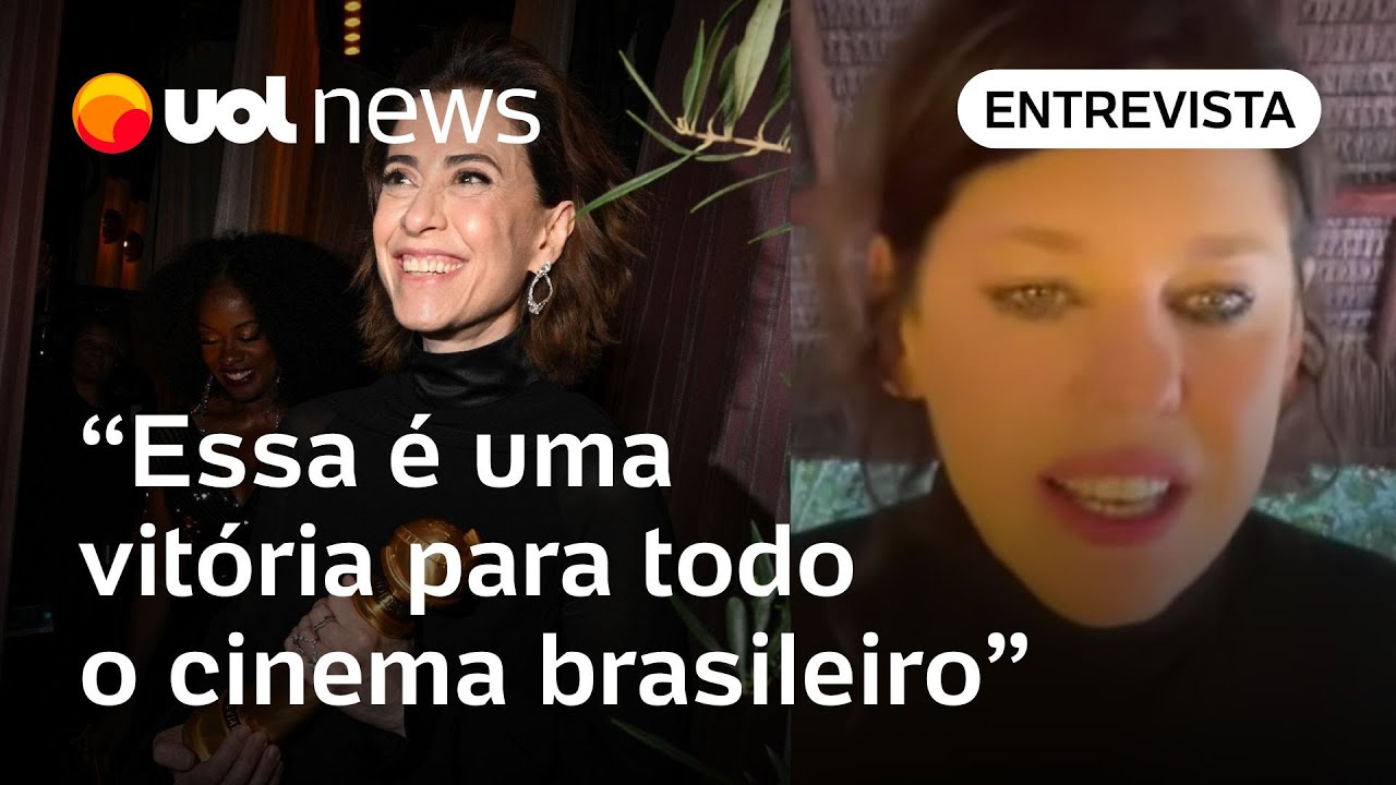 Fernanda Torres vence Globo de Ouro: 'Foi uma gritaria como Copa do Mundo', diz Bárbara Paz